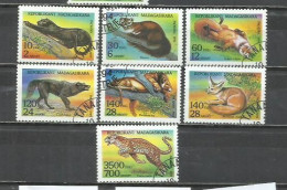 2830I- SERIE COMPLETA TANZANIA ÁFRICA 1994 Nº 1352/1358 FAUNA SALVAJE, ANIMALES SALVAJES - Tansania (1964-...)