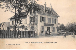 VOUJAUCOURT : Hotel De La Gare - Tres Bon Etat - Other & Unclassified