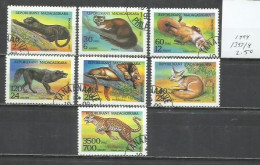 2830J- SERIE COMPLETA TANZANIA ÁFRICA 1994 Nº 1352/1358 FAUNA SALVAJE, ANIMALES SALVAJES - Andere & Zonder Classificatie