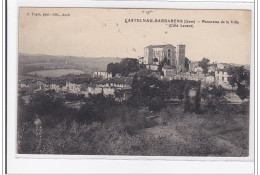 CASTELNAU-BARBARENS : Panorama De La Ville (coté Levant) - Tres Bon Etat - Other & Unclassified