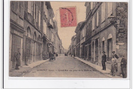 GIMONT : Grand'rue Vue Prise De La Halle En Bois - Tres Bon Etat - Other & Unclassified