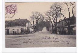 GIMONT : Quartier De Cahuzac, Avenue De La Gare - Tres Bon Etat - Sonstige & Ohne Zuordnung