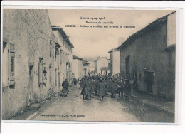 Environ De Lunéville, Serres, Guerre 1914-1915, Soldats Se Rendant Aux Travaux De Tranchées - Très Bon état - Other & Unclassified