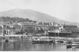 AJACCIO : Le Port Et Vue Sur La Ville - Tes Bon Etat - Ajaccio