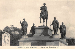 AJACCIO : Statue De Napoléon 1er - Tres Bon Etat - Ajaccio