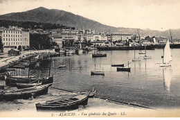 AJACCIO : Vue Generale Des Quais - Tres Bon Etat - Ajaccio