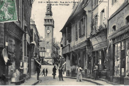 MOULINS : Rue De La Fleche Et Rue De L'horloge - Tres Bon Etat - Moulins