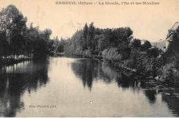 EBREUIL : La Sioule L'ile Et Les Moulins - Tres Bon Etat - Sonstige & Ohne Zuordnung