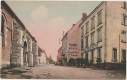 MAYET-DE-MONTAGNE  Hôtel De La Poste Et Route De La Palisse - Autres & Non Classés