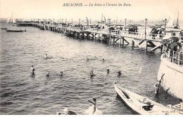 ARCACHON - La Jetée à L'Heure Du Bain - Très Bon état - Arcachon