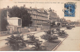 ARCACHON - Les Nouveaux Jardins Et Les Hôtels - Très Bon état - Arcachon