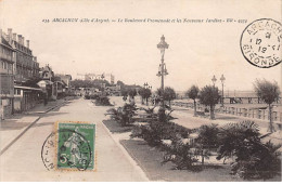 ARCACHON - Le Boulevard Promenade Et Les Nouveaux Jardins - Très Bon état - Arcachon