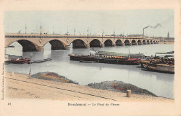 BORDEAUX - Le Pont De Pierre - Très Bon état - Bordeaux