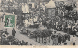 FETE DES VENDANGES - Organisée à BORDEAUX Par La Petite Gironde - Char D'Arcachon - état - Bordeaux