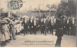 BORDEAUX - Inauguration Du Monument Gambetta - Le Président à Bordeaux - Très Bon état - Bordeaux