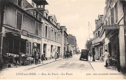 LION SUR MER - Rue De Paris - La Poste - Très Bon état - Other & Unclassified