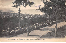 HOULGATE - La Route De Villers Et Vue Sur Houlgate - Très Bon état - Houlgate