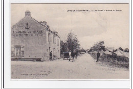 CORDEMAIS : La Cote Et La Route Du Bourg - Tres Bon Etat - Autres & Non Classés