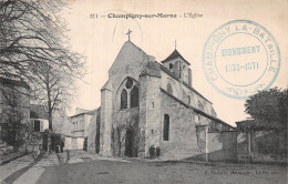 94-CHAMPIGNY SUR MARNE-N°5149-G/0181 - Champigny Sur Marne