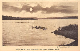 SOUSTONS - Le Lac - Effet De Soleil - Très Bon état - Soustons