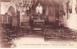 SAINT PAUL EN BORN - Intérieur De L'Eglise - Très Bon état - Other & Unclassified