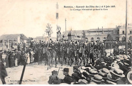 RENNES - Souvenir Des Fêtes Des 7 Et 8 Juin 1908 - Le Cortège Ministériel Quittant La Gare - Très Bon état - Rennes