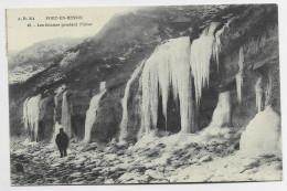 PORT EN BESSIN LES FALAISE PENDANT L'HIVER - Other & Unclassified