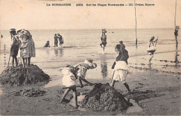 Sur Les Plages Normandes - Frêles Digues - Très Bon état - Autres & Non Classés