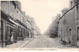 VILLERS BOCAGE - La Grande Rue - Très Bon état - Autres & Non Classés