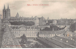 CAEN - Le Lycée, Vu Du Bon Sauveur - Très Bon état - Caen