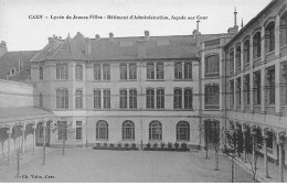 CAEN - Lycée De Jeunes Filles - Bâtiment D'administration, Façade Sur Cour - Très Bon état - Caen