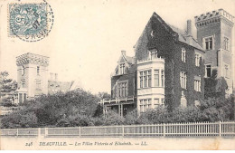 DEAUVILLE - Les Villas Victoria Et Elisabeth - Très Bon état - Deauville