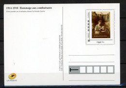 Z23-7 France Entier Postal 1914 - 1948 Hommage Aux Combattants. Tarif International  A Saisir !!! - PAP: TSC Und Halboffizielle Aufdrucke