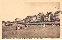 GRANDCAMP LES BAINS - La Plage - Très Bon état - Autres & Non Classés