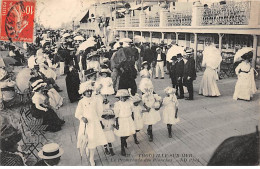 TROUVILLE SUR MER - La Promenade Des Planches - Très Bon état - Trouville