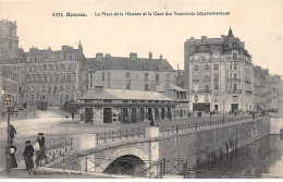RENNES - La Place De La Mission Et La Gare Des Tramways Départementaux - Très Bon état - Rennes