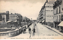 RENNES - Les Quais Et Les Nouveaux Jardins Sur La Vilaine - Très Bon état - Rennes