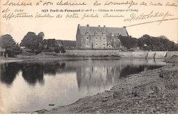 Forêt De PAIMPONT - Château De Comper Et L'Etang - Très Bon état - Paimpont