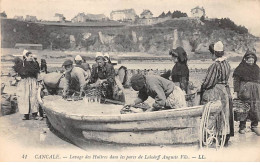 CANCALE - Lavage Des Huîtres Dans Les Parcs De Lehoërff Auguste Fils - Très Bon état - Cancale