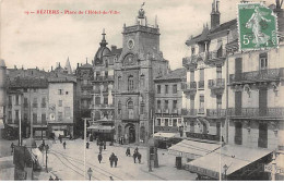 BEZIERS - Place De L'Hôtel De Ville - Très Bon état - Beziers