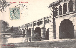 BEZIERS - Le Pont Canal - Très Bon état - Beziers