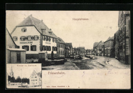AK Friesenheim, Kirche Mit Rathaus, Hauptstrasse  - Sonstige & Ohne Zuordnung