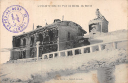 63-OBSERVATOIRE DU PUY DE DOME-N°5150-A/0203 - Autres & Non Classés