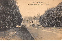 AZAY SUR CHER - Château De Beauvais Et L'Avenue - Très Bon état - Azay-le-Rideau