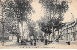 TOURS - Boulevard Béranger, Le Marché Aux Fleurs - Très Bon état - Tours