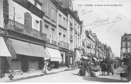 TOURS - La Place Du Grand Marché - Très Bon état - Tours