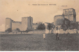 Restes Des Ruines De DRUYES - Très Bon état - Andere & Zonder Classificatie