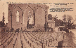 SAINT EMILION - Les Grandes Murailles Ou Ruines De L'ancien Couvent - Très Bon état - Saint-Emilion