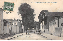 LANGON - Route De Bordeaux - Très Bon état - Langon