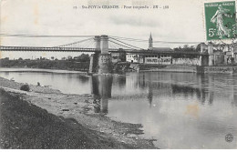 SAINTE FOY LA GRANDE - Pont Suspendu - Très Bon état - Autres & Non Classés